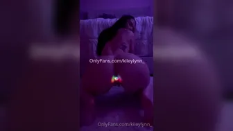 Kiley Lynn aka kileylynn_ onlyfans Lustful female passionately fucks her cunt
