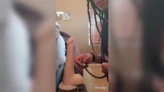 Gabby aka gabbyryan onlyfans  rubbing and jerking off her pussy