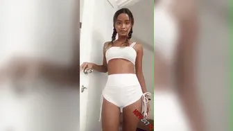 Putri Cinta aka putricintafans aka putri_cinta onlyfans lustful bitch demonstrates shaved holes