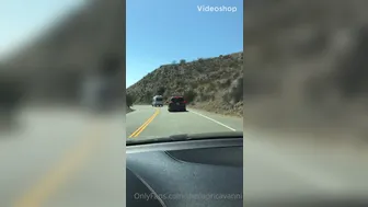 Capri Cavanni aka capricavanni onlyfans lustful mare caresses boobs