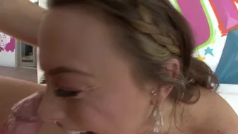 Chanel Preston aka mychanelpreston onlyfans graceful babe gently masturbates pussy