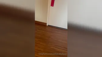 Adiana aka adianababy aka adianababyxo onlyfans cute babe squeezes pussy dildo