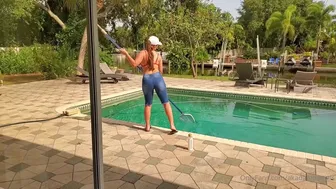 Dani Daniels aka akadanidaniels onlyfans  twirling nipples on big boobs