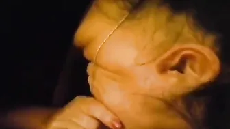 Michele Texera-Lopez sucking my huge cock show 2