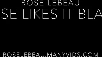 Rose LeBeau - rose likes it black