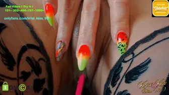 krisi_kiss Jan-17-2024 young skinny chick jerks off wet pussyhole