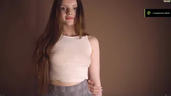 BELLETESLA nipples shows in water show HD