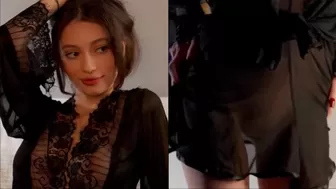 georgiamorandi naked body & see-through pussy