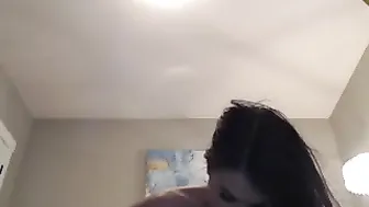 aleahjasmine  Showed her shaven pussycat and ass