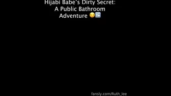 Watch Ruth Lee ruth lee ruthlee Hijabi Babe Public Bathroom Premium SexTape content
