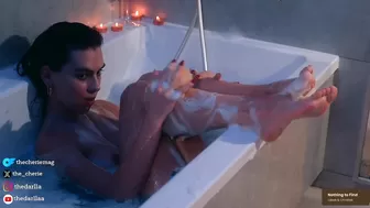 thecherie naked pussy & bubble bath pt.2